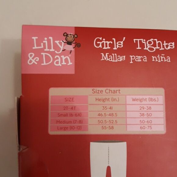 Lily & Dan Girl's Tights - Picture 4 of 4